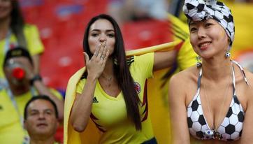 Kolombiya - İngiltere maçından kareler