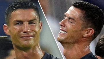 Kırmızı kart Ronaldo'yu ağlattı