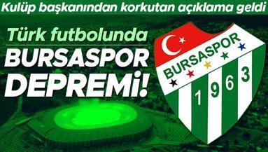 Ligin 5. şampiyonu Bursasporun kaderi TFFnin elinde Efsane kulüp kapanıyor mu Korkutan açıklama...