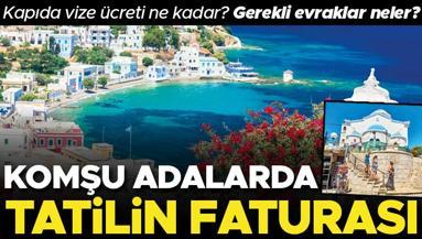 Vize muafiyeti olan 10 Yunan adasında tatil 7-8 bin liradan başlıyor: Komşu adalarda tatilin faturası