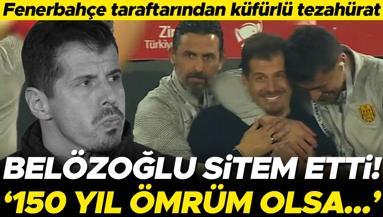 Emre Belözoğlundan Fenerbahçe taraftarının küfürlü tepkisine sitem dolu yanıt