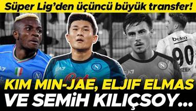 Kim Min-Jae ve Eljif Elmastan sonra Süper Ligden üçüncü büyük transfer Semih Kılıçsoya kancayı taktılar...