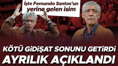 Beşiktaşta Fernando Santosla yollar ayrıldı Yerine Serdar Topraktepe getirildi