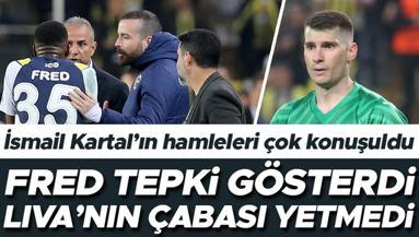 Fenerbahçe - Olympiakos maçında Livakovicin çabası yetmedi İsmail Kartalın değişiklikleri çok konuşuldu