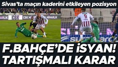 Sivasspor - Fenerbahçe maçında çok konuşulan penaltı VARdaki Alman hakem Benjamin Brand, Cihan Aydını davet etti...