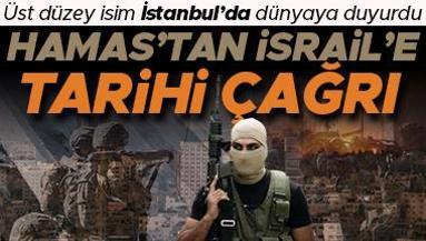 Son dakika haberleri: İsrail-Hamas savaşında son durum... Üst düzey isim İstanbulda dünyaya duyurdu Hamastan İsraile tarihi çağrı