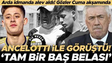 Arda Güler antrenmanda alev aldı Tam bir baş belası Ancelotti ile özel görüşme...