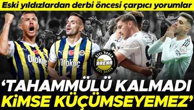 Ali Bilgin ve Ekrem Dağdan Fenerbahçe-Beşiktaş derbisi öncesi flaş yorum Tahammülü kalmadı, kimse küçümseyemez