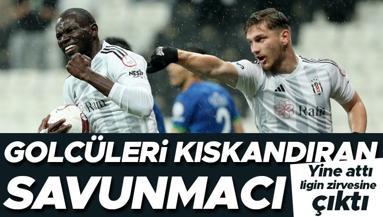 Golcüleri kıskandıran savunmacı Beşiktaşın golcü stoperi Omar Colley yine attı, ligin zirvesine çıktı