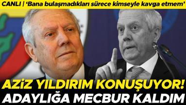Fenerbahçe Başkan Adayı Aziz Yıldırımdan açıklamalar