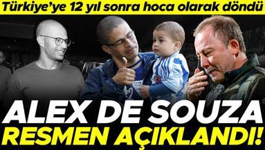 Alex de Souza resmen Antalyasporda 12 yıl sonra Türkiyeye dönüş...