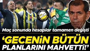 Galatasaray ile Fenerbahçe arasındaki çılgın derbide kavgalar, atışmalar ve göndermeler... Emre Kartaldan Çelikkıran yumruk