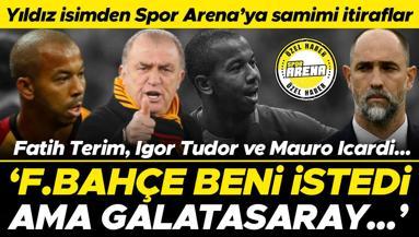 Galatasarayın eski yıldızı Marianodan Spor Arenaya samimi itiraflar: Fenerbahçe beni istedi | Fatih Terim gerçek bir efsane | Icardiye asist yapmak onur olurdu