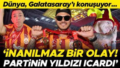 Galatasaray’ın 102 puanla kazandığı şampiyonluk tüm dünyanın dilinde