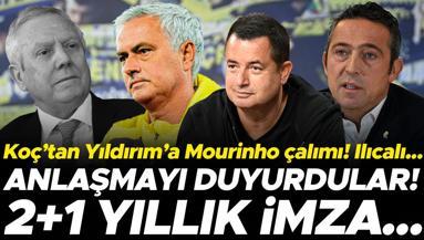 Fenerbahçede Ali Koçun teknik direktör kararı belli oldu Jose Mourinho ile anlaşma sağlandı...