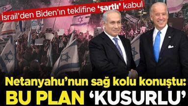 Son dakika... İsrail Hamas savaşında son durum: Netanyahu köşeye sıkıştı Bidenın teklifine İsrailden şartlı kabul geldi