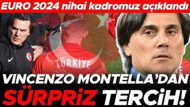 A Milli Futbol Takımının Euro 2024 kadrosu açıklandı Vincenzo Montelladan sürpriz tercihler...