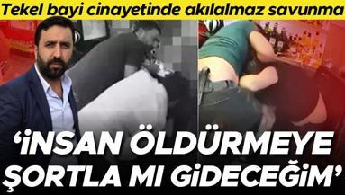 Tekel bayi cinayetinde akılalmaz savunma: İnsan öldürmeye şortla mı gideceğim