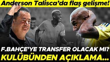 Anderson Talisca transferinde flaş gelişme Fenerbahçe derken kulübünden açıklama...