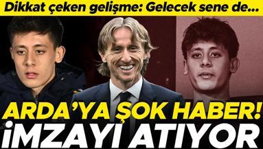 Real Madridde Arda Gülere kötü haber Modricin yerine düşünülüyor ama...