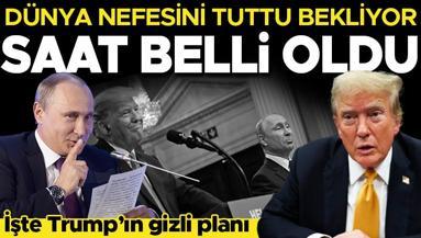 Dünya Trump-Putin görüşmesini bekliyor ABDnin Kırım planı ortaya çıktı...