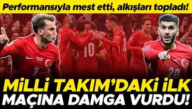 Oğuz Aydın, performansıyla mest etti Milli Takımdaki ilk maçına damga vurdu