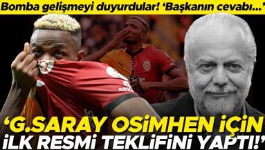 İtalyan basını bomba gelişmeyi duyurdu: Galatasaray, Osimhen için ilk resmi teklifini yaptı