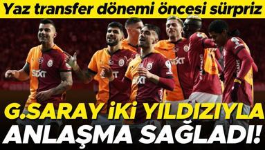 Galatasaray iki yıldızıyla birden anlaşma sağladı Sözleşme imzalayacaklar