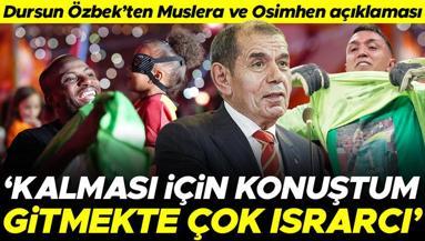 Galatasarayda Dursun Özbekten Muslera açıklaması: Dönmek istiyor