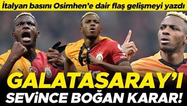 Osimhenden Galatasaraya transfer müjdesi Dünya devine cevabını verdi