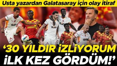 Göztepe Galatasaray maçına dair usta isimler yazdı: 30 senedir ilk kez şahit oluyorum
