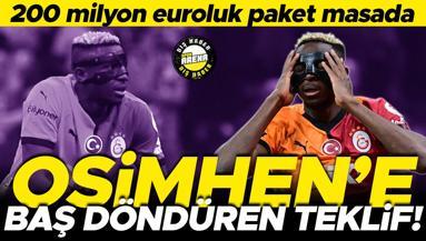 Osimhene baş döndüren teklif 200 milyon euroluk paket masada