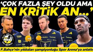 EuroLeague şampiyonu Fenerbahçe Bekonun yıldızları zaferi Spor Arenaya anlattı: 1 yıl süren fedakarlık Hayal gerçek oldu