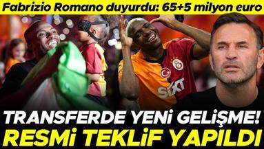 Victor Osimhen için yapılan resmi teklif duyuruldu Okan Buruk transfer için İtalyada