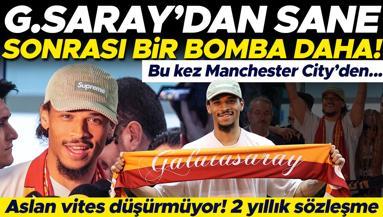 Galatasaraydan Sane sonrası bir bomba daha Bu kez Manchester Cityden...