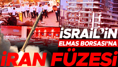 İsrail’in Elmas Borsası’na İran füzesi
