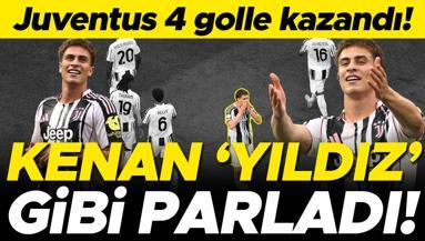 Juventus 4 golle kazandı Kenan Yıldız gibi parladı