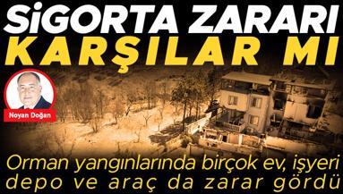 Hasar nasıl karşılanacak Orman yangınlarında sigorta önemli