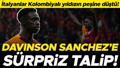 Davinson Sancheze sürpriz talip