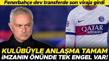 Fenerbahçe dev transferde son viraja girdi Kulübüyle anlaşma tamam, imzanın önünde tek engel kaldı