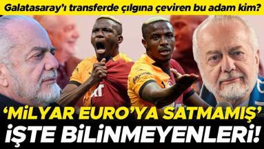 Napolinin kurtarıcısı çılgın pazarlıkçı Aurelio De Laurentiis