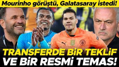 Galatasarayda hedefler belli: Kaleye Ederson, stopere Akanji