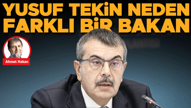 Yusuf Tekin neden farklı bir bakan