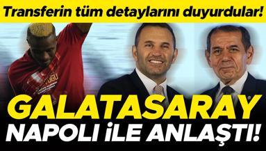 Son Dakika: Galatasaray, Osimhenin transferi için Napoli ile anlaştı