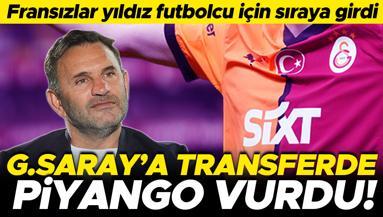 Galatasaraya transfer piyangosu vurdu Fransız kulüpleri yıldız futbolcunun peşine düştü