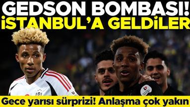 Beşiktaşta gece yarısı bomba gelişme Gedson için İstanbula geldiler: Anlaşma çok yakın