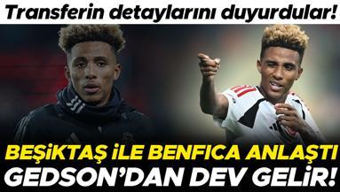 Beşiktaş ile Benfica el sıkıştı Gedon Fernandes transferinin detayları belli oldu