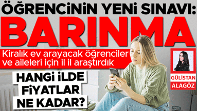 Öğrencinin yeni sınavı: Barınma