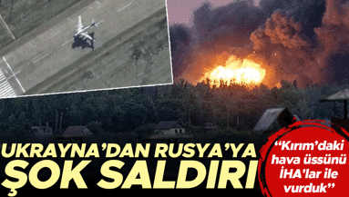Ukrayna, Kırımdaki Rus uçaklarını vurdu