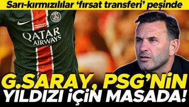 Galatasaray, yıldız futbolcunun transferi için PSG ile masada